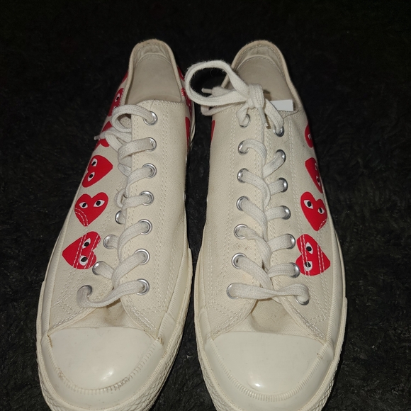 Converse X Play Des Garcons Shoes - Picture 1 of 4